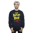 thumbnail image 2 of Netflix Chandail en Molleton Stranger Things pour Hommes "You Better Run", 2 of 4