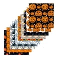 thumbnail image 1 of Ensemble de 10 Tissus en Coton pour Courtepointe Quart Thème d'Halloween, 1 of 9