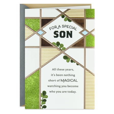 Hallmark Birthday Card for Son (All These Years)