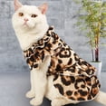 thumbnail image 5 of Pet Dress - Leopard Double Hemming Flying Sleeve Pet Vest - Puppy Sleeveless Clothes - for Outdoor, 5 of 8