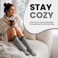 thumbnail image 6 of Yacht & Smith 60 Pair Pack Bulk Merino Wool Thermal Boot Socks, Cold Resistant Camping Socks (60 PAIR MENS), 6 of 7