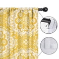 thumbnail image 4 of Blackout Kids Curtains,Boho Bohemia Flower Childrens Insulated Curtains Set Of 2,Bedroom Essentials,Toddler Room Decor 42"x63"(106x160cm), 4 of 4
