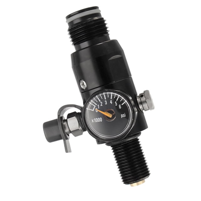 5/8 ''-18UNF a Válvula Reguladora de de Aire HPA con Entrada de Indicador 4500 Salida de 1800 Psi Sunnimix Indicador del regulador de aire