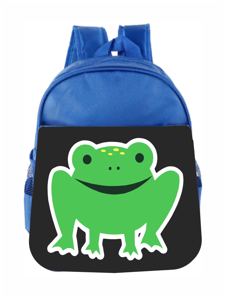 Accessory Avenue Preschool Backpack Animals Frog Vector Kids Backpack Toddler