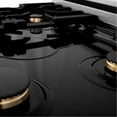 thumbnail image 5 of ZLINE 30 in. Autograph Edition Rangetop in DuraSnow Stainless Steel with Gold Accents (RTSZ-30-G), 5 of 5
