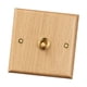 thumbnail image 4 of Placa de interruptor de iluminación de madera, cubierta de toma de corriente, utilidad, fácil instalación, decoración del hogar Palanca única, 4 of 9