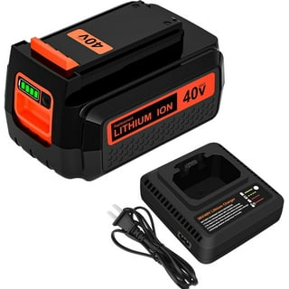 Powerextra powerextra 3.0ah 40 volt max replacement battery compatible with  black&decker lbx2040 lbx36 lbxr36 lbxr2036 40v lithium ion b