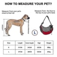 thumbnail image 3 of Transportín tipo bandolera para perros, de malla transpirable, ideal para viajar con tu mascota y con las manos libres., 3 of 5