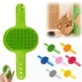 thumbnail image 3 of JingChun 1PC Self Groomer, Silicone Brush Combs, Soft Face Scratcher Rubber Massager for Indoors, Corner Scratcher, Scratching Board Pet Supplies, 3 of 3