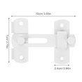 thumbnail image 2 of ETHZZLE Metal Gate Security Latch Flip Latch Gate Latch Heavy Duty Stainless Steel For Indoor Use 1 Pair, 2 of 8