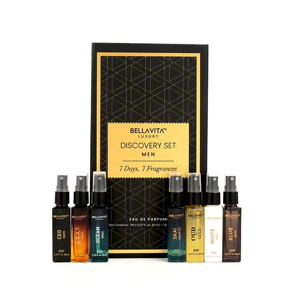 Set de perfume BellaVita Luxury Discovery 7x8ml para hombre