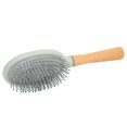 thumbnail image 5 of Detangling Hair Brush Portable Wooden Handle Scalp Massage Paddle Styling Tool for Wet and Dry Hair, 5 of 5