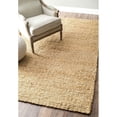 thumbnail image 3 of Nuloom Tapis en Jute 4' x 6' Tissé à la Main, 3 of 4