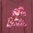 thumbnail image 3 of Barbie - Easter - Spring Daisy Pattern - Women's Lightweight French Terry Long Sleeve Shirt, 3 of 5