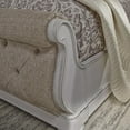 thumbnail image 3 of Abbey Park White King Uph Sleigh Bed, 3 of 7