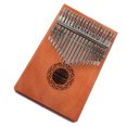 thumbnail image 1 of Piano de dedo delicado tablero de madera de durazno piano de dedo pulgar notas grabadas 17 tonos portátil para el hogar ANGGREK Otros, 1 of 7