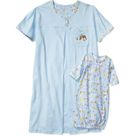 nursing gown w/onesie