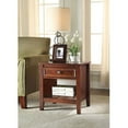 thumbnail image 2 of Linon Wander End Table, Cherry, 22 inches Tall, 2 of 2