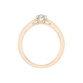 thumbnail image 2 of KATARINA Diamond Solitaire Engagement Ring in 10K Rose Gold (1/2 cttw, I-J, I1-I2) (Size-7), 2 of 3