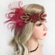 thumbnail image 5 of Diadema con aleta para mujer Yinane Accesorios de Flores y Plumas, 5 of 8
