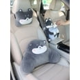 thumbnail image 4 of Cojín de asiento y almohada de apoyo lumbar para silla de oficina, cojines de asiento de automóvil, almohadas de apoyo para la espalda, ayuda a aliviar el dolor, cubo de almacenamiento, 4 of 5