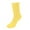 Yellow, variant on ktowifly 3 Pairs Knitting Cotton Socks for Women Casaul Breathable Soft Comfy Solid Color Trendy Sock