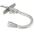 thumbnail image 6 of Single Handle, Pull-Out Sprayer, Modern Water Tap Stainless Steel 3/8" Kitchen Faucet, 6 of 8