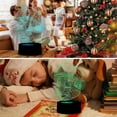 thumbnail image 4 of Super Mario Head 3D LED Optical Illusion Game Figure Action Acrylic Night Light with Remote 7 Colors Change Dimmable USB Powered Bedroom Decor Table L, 4 of 5