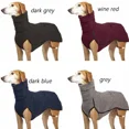 thumbnail image 6 of High Collar Jumper Sweater for Pets, Medium and Big Dog Coat, Jacket for Winter, Great Dane Greyhound, Pitbull Clothing (dark grey,XL), 6 of 7