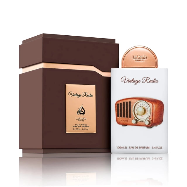 Perfume Pride Vintage Radio Unisex de Lattafa EDP 100ML