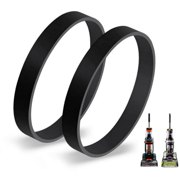 Replacement Belts for Bissell Vacuum Cleaner,Replace Parts 1606428,Fit Models 1548,1551,1986,1964,2007,2007P,1550 Series(Pack of 2)
