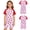 Light Pink, variant on iiniim Girls Special Needs Adaptive Clothing Autism Printed Short Sleeve Anti-strip Jumpsuit Sensory Friendly Clothes Navy Blue 8