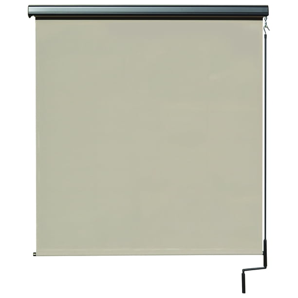 Keystone Fabrics Premier Cordless Outdoor Sun Shade with Protective