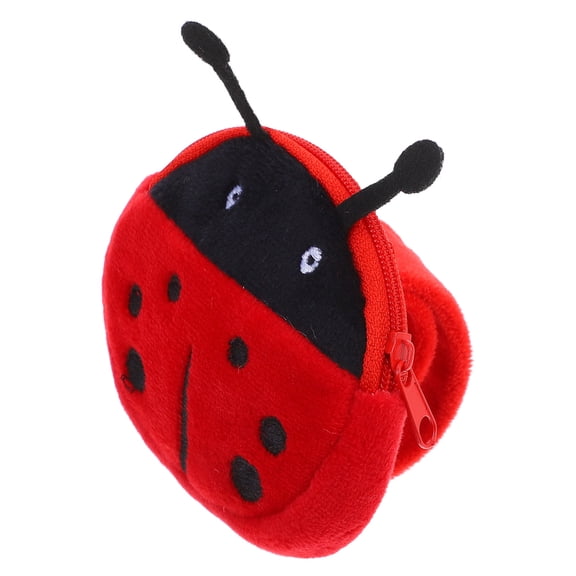 OULII Lightweight Red Ladybug Slap Band Wristband for Decoration and Everyday Wear