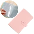 thumbnail image 3 of Portatarjetas de PVC, tarjetero coleccionable, para tarjetas, funda protectora, carpeta de tarjetas comerciales para tarjetas de visita Rosa 120 tragamonedas Hugo Titular de la tarjeta, 3 of 10