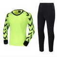 thumbnail image 1 of Pantalones de traje de portero, traje de entrenamiento de fútbol para hombres y mujeres, traje de protección de manga larga estampado para niños, 1 of 6