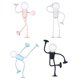 thumbnail image 2 of Lámpara Mesa Con Batería Y Botón Nocturna Deportista para () Blanco, 2 of 9
