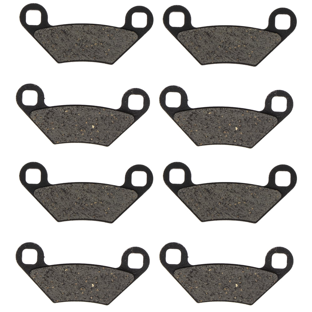 Niche Brake Pad Set Polaris Sportsman 400 500 Front Rear Semi-Metallic 4 Pack
