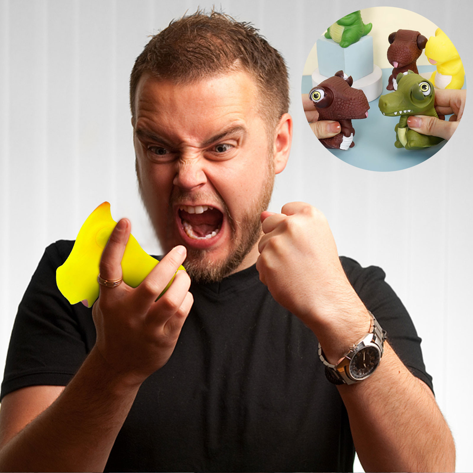 Mittory Popping Out Eyes Toy,Funny Pinch Stress Toy For Adults And Kids