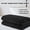 Coal Black, variant on 100% Cotton 40x80 Oversized Bath Sheet, Extra Large Turkish Bath Towels for Bathroom, Black Bathsheet