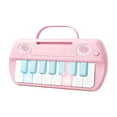 thumbnail image 2 of Loespoir Portable Electronic Keyboard Piano, Beginner Music Learning Instrument, Educational Toy for Skill Development & Creative Expression, with Multiple Sounds(Pink), 2 of 6