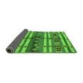 thumbnail image 2 of Ahgly Company Indoor Rectangle Oriental Green Industrial Area Rugs, 2' x 3', 2 of 4