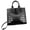 black, variant on Genuine Cowhide Leather Women Tote Bag,Crocodile Embossed Crossbody Shoulder Purse, Purse for Work