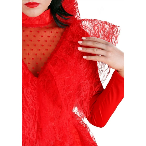 Red Gothic Wedding Dress Costume Walmart