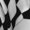 White, variant on Men's 2 in 1 Swim Trunks with Compression Liner Checkerboard Black And White Quick Dry Beach Shorts