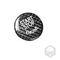 thumbnail image 2 of Yeacher Carbon Fibre Protector Car Engine Start Stop Switch Button Sticker Ignition Sticker Car Interior Decoration Replacement for F25 F26 F01 F02 F04 F06 F12 F10 1 3 Series E70 E90, 2 of 8