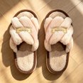thumbnail image 4 of SBYOJLPB Women Slippers Open Toe Footwear Soft Cushioned Base Indoor Outdoor Daily Slippers, 4 of 7