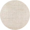 thumbnail image 1 of Ahgly Company Machine Washable Indoor Round Industrial Modern Champagne Beige Area Rugs, 3' Round, 1 of 1