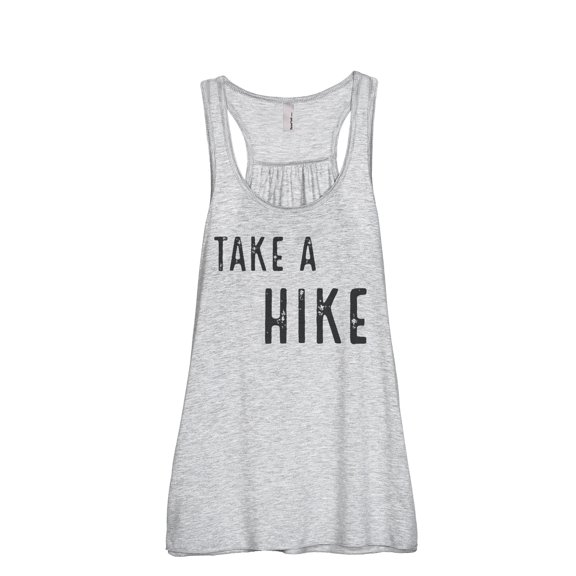 Thread Tank Take A Hike Women Sleeveless Flowy Racerback Tank Top