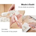 thumbnail image 5 of moldes para sushi, cocina Bento Sushi Onigiri, herramienta de molde cuadrado, bola de arroz, herramientas de cocina DIY para restaurantes, cocina, camping, 5 of 5